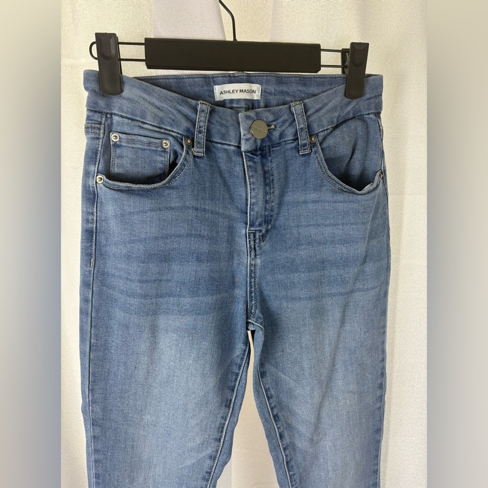 Ashley Mason High Rise Skinny Jeans Size 3 GUC 633 - Picture 2 of 10
